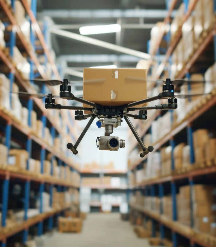 delivery-robot-futuristic-environment delivery-robot-futuristic-environment