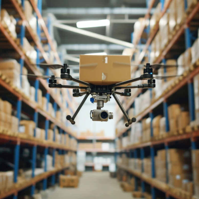 delivery-robot-futuristic-environment delivery-robot-futuristic-environment